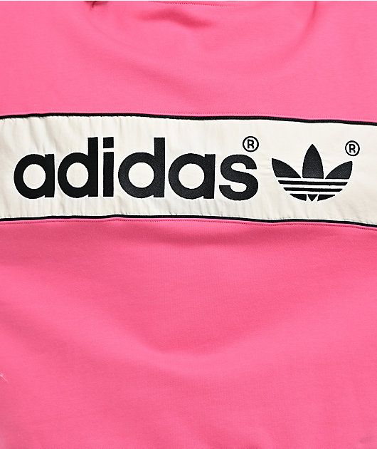 adidas Adisignature NY Block Pink Hoodie
