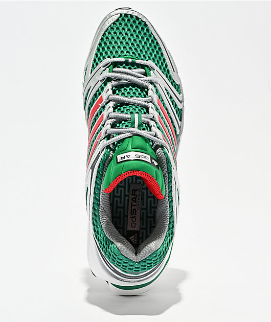 adidas Adistar Control 5 Mexico City Bold Green, Better Scarlet & Silver Shoes