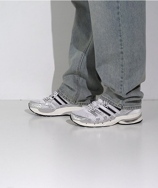 adidas Adistar Control 5 Silver Metallic, Grey One & Core Black Shoes video