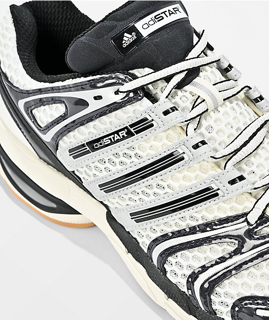adidas Adistar Control 5 White, Black & Silver Shoes