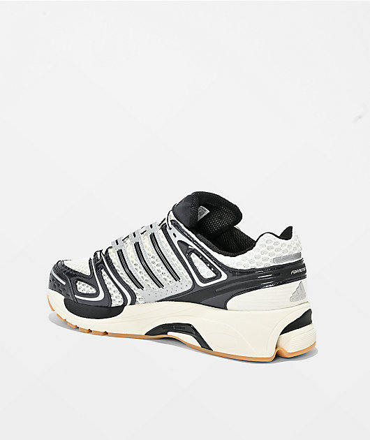 adidas Adistar Control 5 White, Black & Silver Shoes