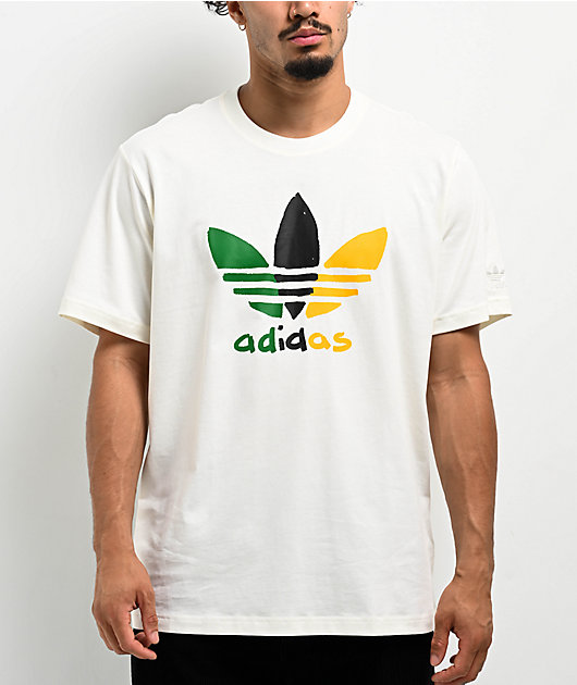 adidas Always On Trefoil Logo White T Shirt