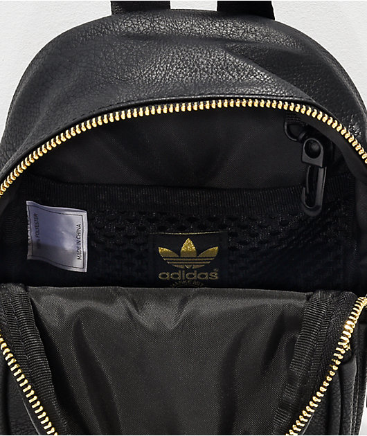 black and gold adidas rucksack