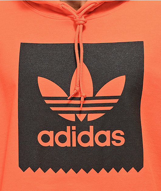 adidas blackbird orange hoodie