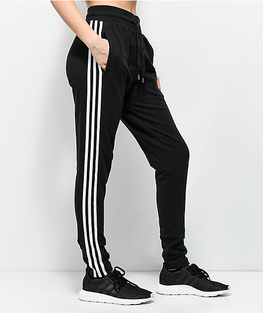 adidas sweatpants three stripe
