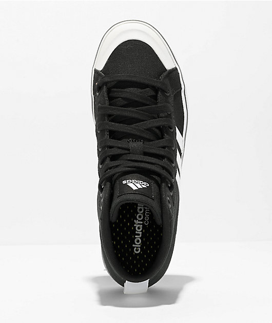 adidas Men's Bravada Skate Shoe, Core Black/Core Black/Grey Six