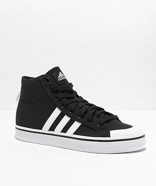 Men's Adidas Bravada 2.0 Comfy Skateboard Shoe / Black White / FZ6166 /  Size 7 