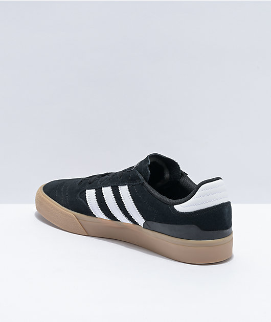 adidas Busenitz Black, White & Gum Vulcanized Shoes | Zumiez