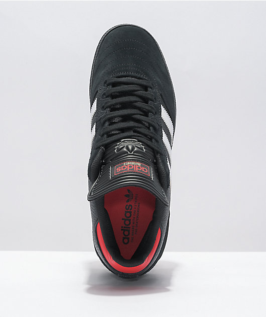 Adidas red sale black shoes