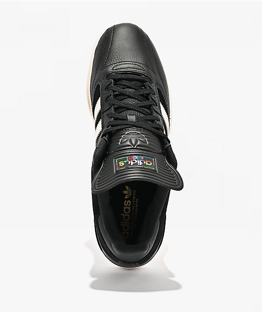 adidas Busenitz Black & White Skate Shoes | Zumiez