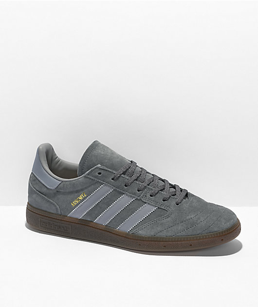 adidas Busenitz Vintage Grey & Gum Shoes | Zumiez