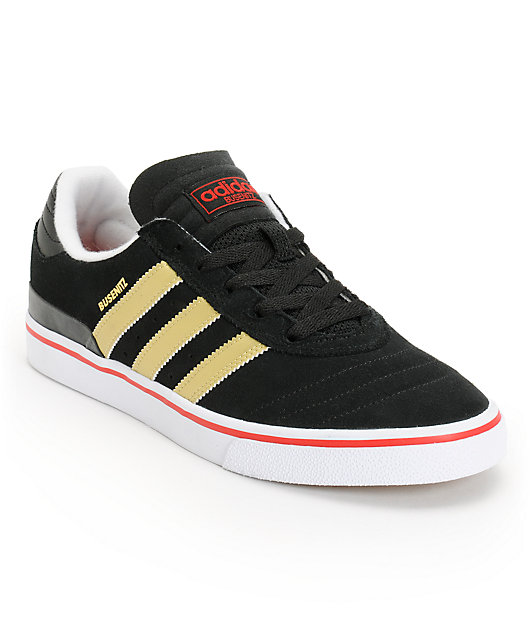 adidas skateboarding busenitz x rodrigo shoes scarlet black gold