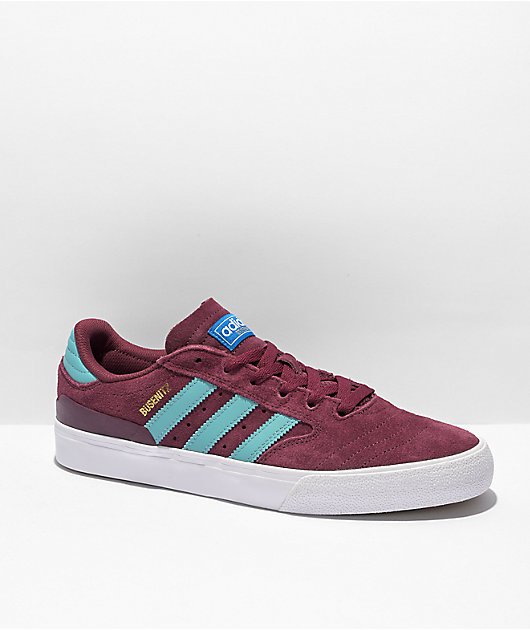 adidas Busenitz Vulc II Crimson Mint Shoes Zumiez