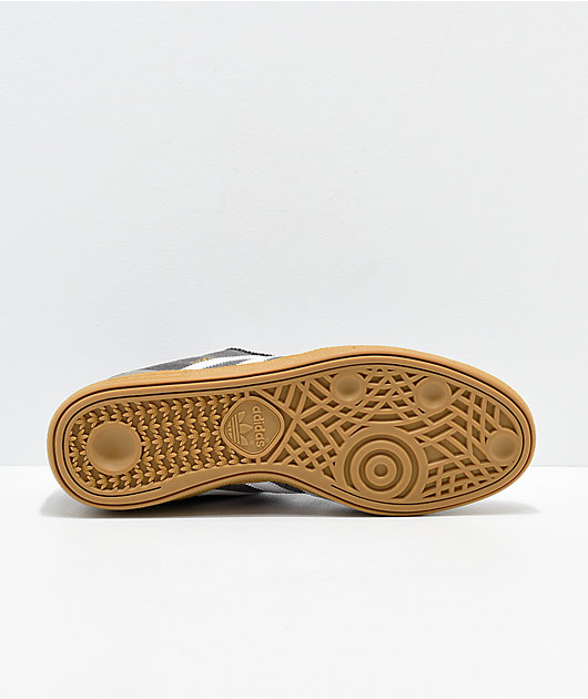 adidas Busentiz Cinder Grey, White & Gum Shoes