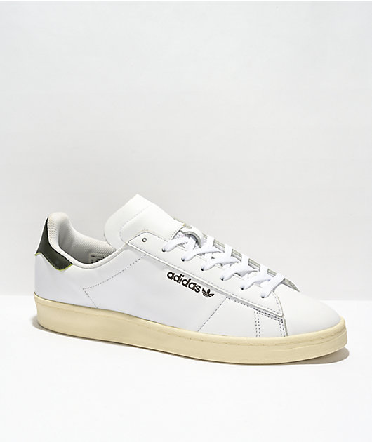 adidas Campus ADV White Olive & White Shoes