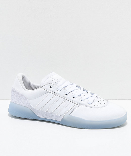 adidas City Cup White \u0026 White Ice Shoes 