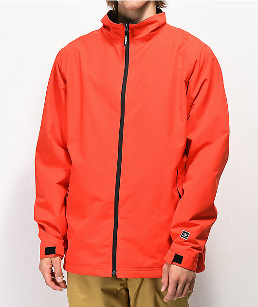 adidas snowboard jacket red