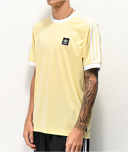 light yellow adidas shirt