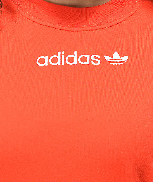 adidas coeeze red sweatshirt