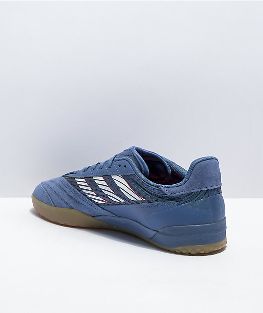 adidas Copa Nationale Blue, White & Gum Shoes
