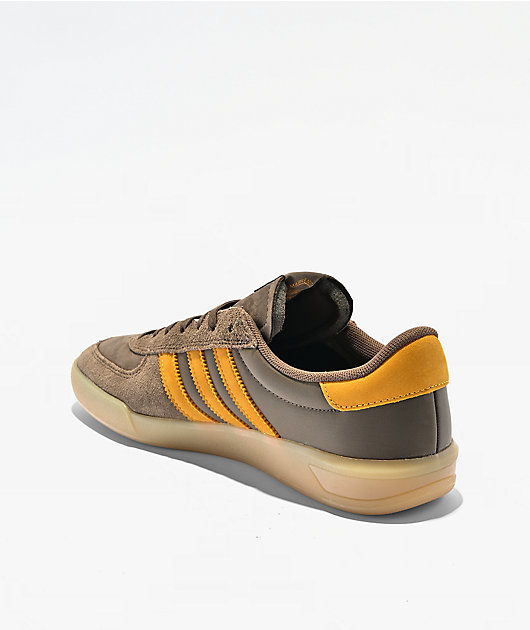 adidas Daewon Glenburn ADV Brown & Orange Skate Shoes