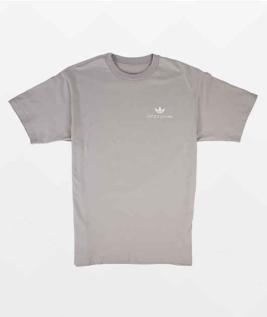 adidas Dan Mancina Message Grey T-Shirt 