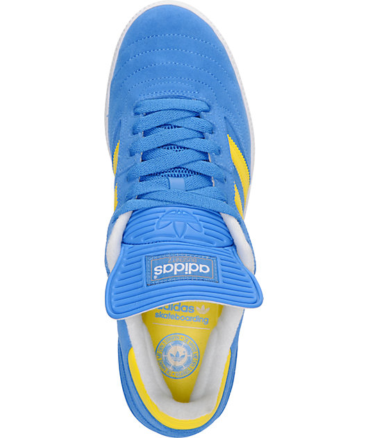 adidas busenitz blue and yellow