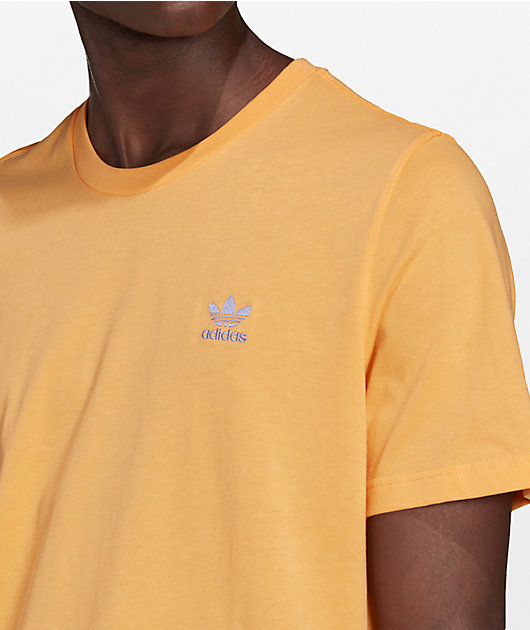 hazy orange adidas shirt