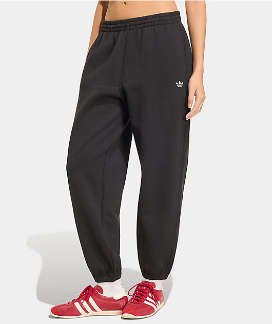 adidas Essentials Black Jogger Sweatpants