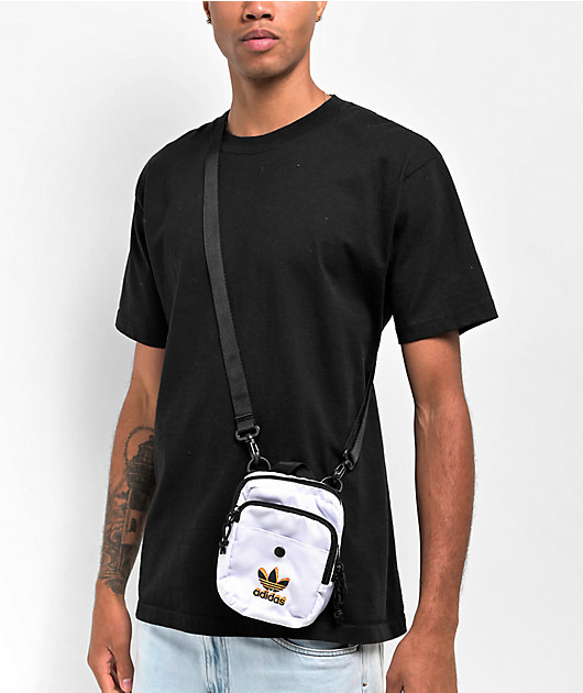 adidas Fest 3.0 White Crossbody Bag
