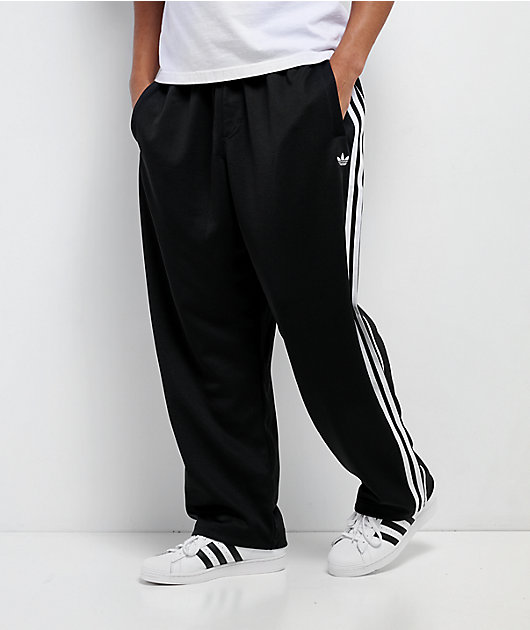 adidas Firebird Black Track Pants | Zumiez
