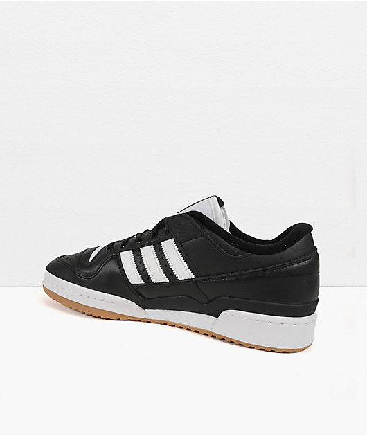 adidas Forum 84 Low ADV Black, White & Gum Shoes | Zumiez