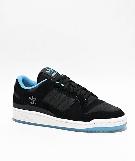 adidas Forum 84 Low ADV Black u0026 Blue Skate Shoes