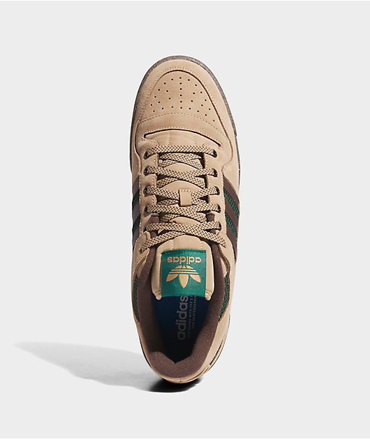 adidas forum low tan