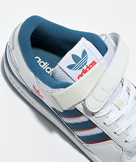 adidas forum 84 low adv white blue