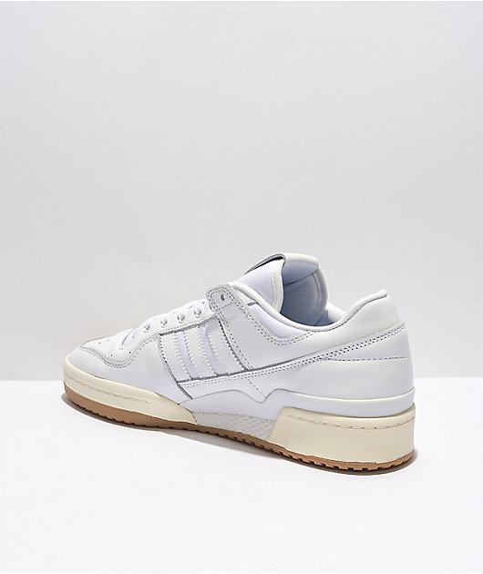 adidas Forum 84 Low ADV White & Light Blue Shoes | Zumiez