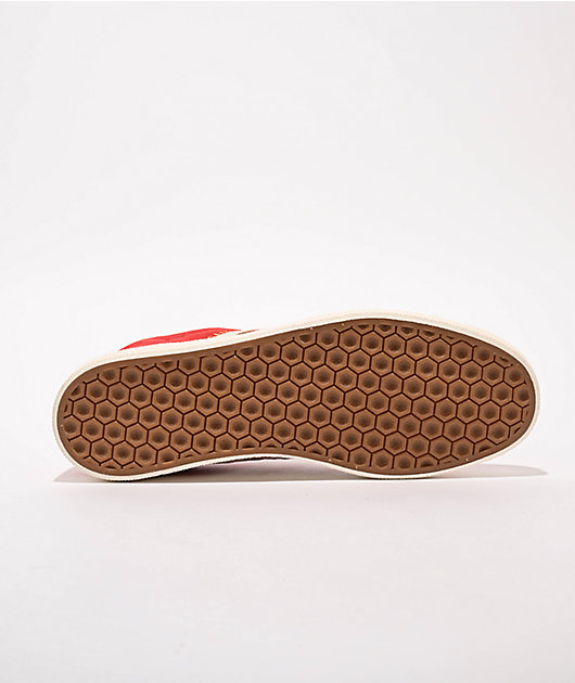 ★ Adidas ★ Gazelle Gold llic Chalk White Gum adidas Gazelle ADV Better Scarlet, Chalk White, & Gold
