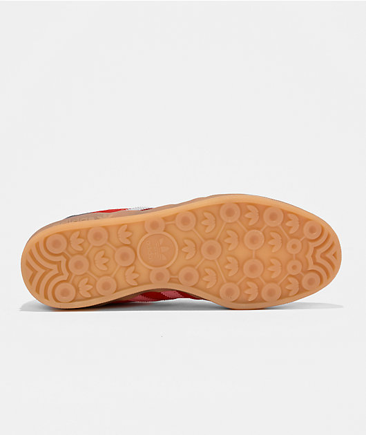 adidas Gazelle ADV Better Scarlet, Light Pink & Gum Skate Shoes