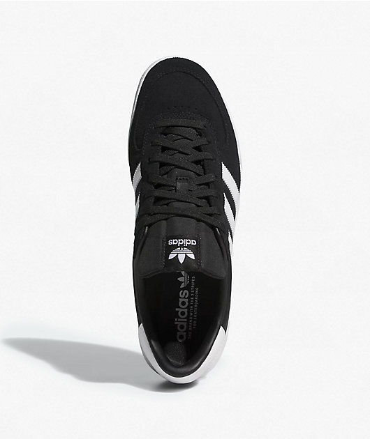adidas Glenburn ADV Black & White Skate Shoes