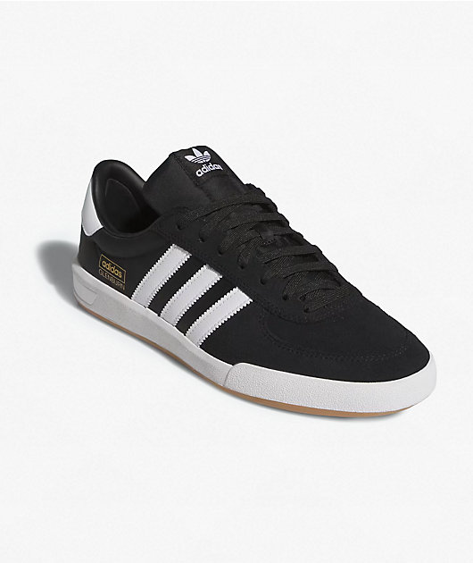 adidas Glenburn ADV Black & White Skate Shoes
