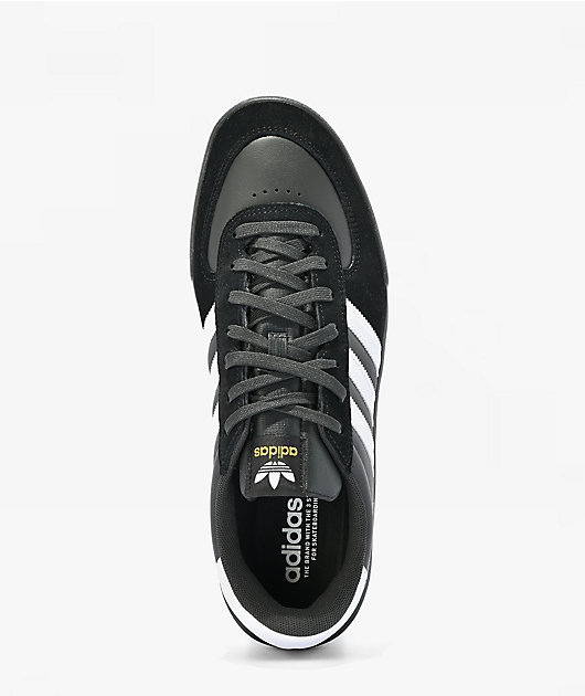 adidas Glenburn ADV Core Black, Cloud White & Carbon Skate Shoes
