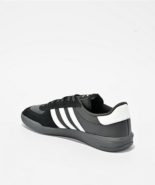 adidas Glenburn ADV Core Black, Cloud White & Carbon Skate Shoes
