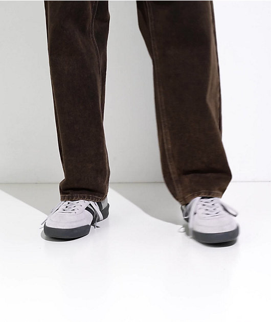 adidas Glenburn ADV Grey, Carbon, & Blue Skate Shoes video