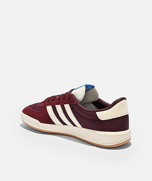 adidas Glenburn ADV Maroon & White Skate Shoes