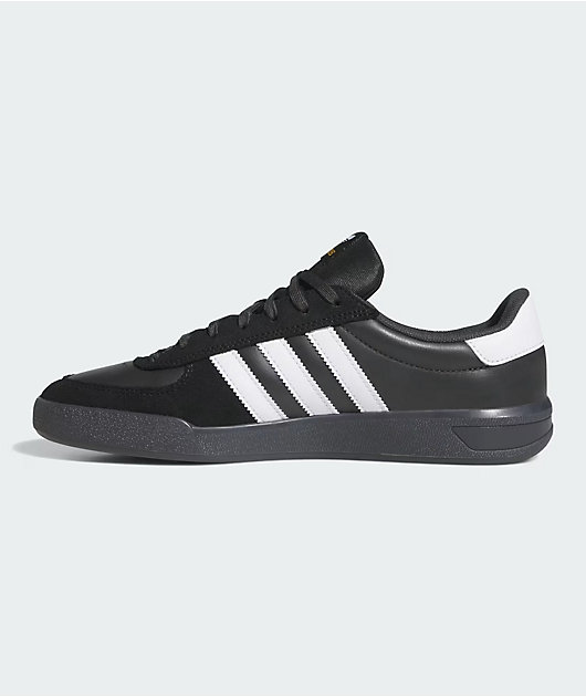 adidas Glendburn ADV Core Black, Cloud White & Carbon Skate Shoes