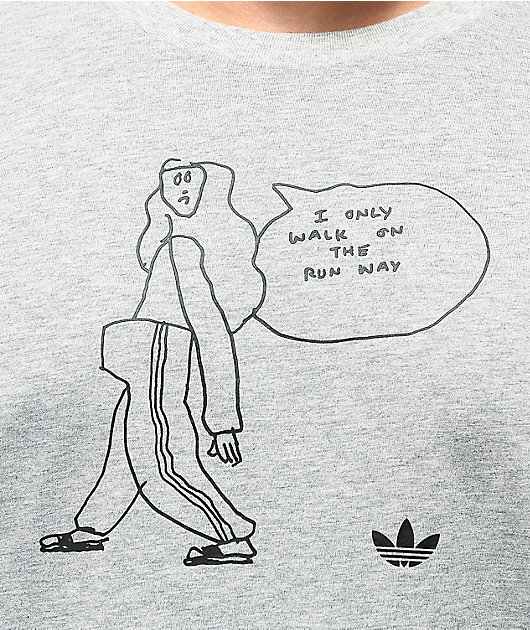 adidas Gonz I Only Walk Grey T-Shirt