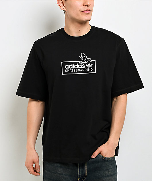 adidas Gonz Logo Black T-Shirt
