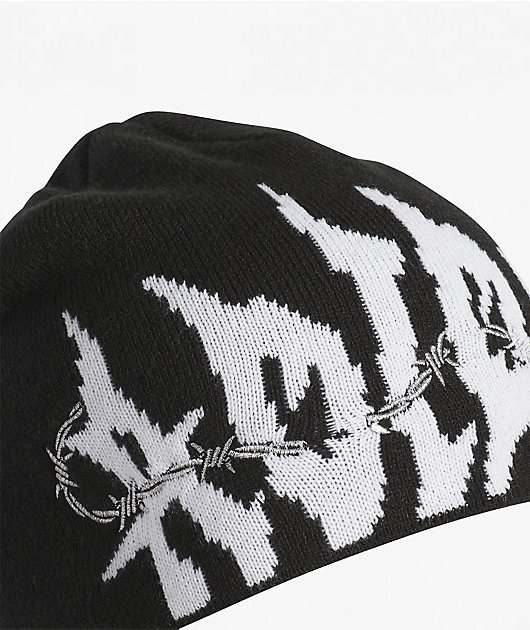 adidas Goth Black Skully Beanie