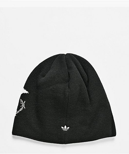 adidas Goth Black Skully Beanie
