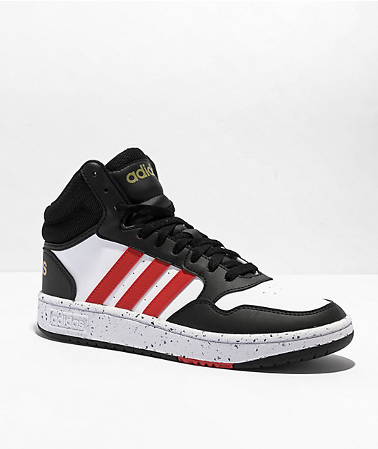 Adidas high tops red white black hotsell